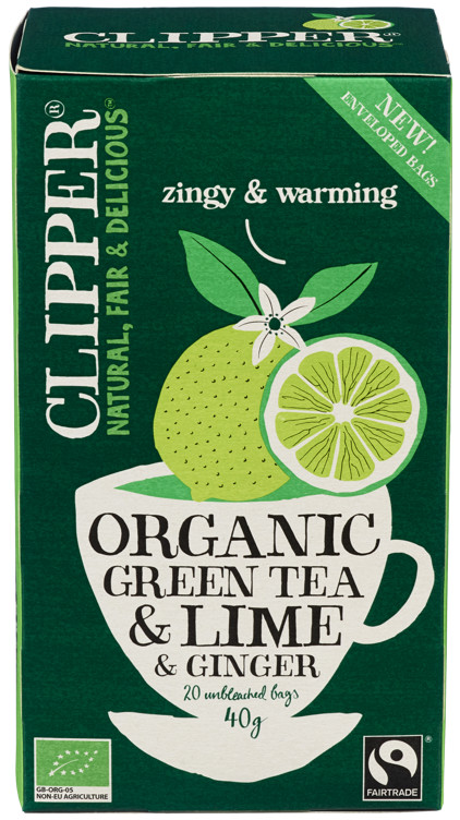 Clipper Green Tea w/ Lime & Ginger