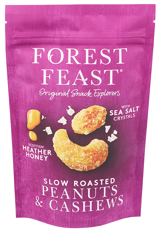 Bilde av Forest Feast Heather Honey Roast Peanuts & Cashews 120g