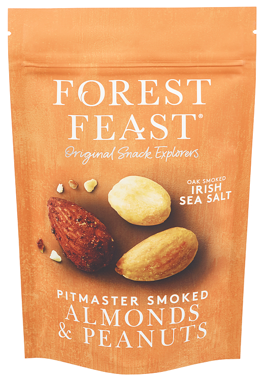 Forest Feast Pitmaster Røkte Peanøtter & Mandler 120g