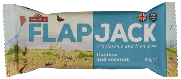 Flapjack Cashew og Kokos Glutenfri