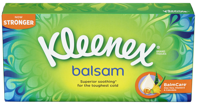 Bilde av Ansiktserviett Balsam Boks Kleenex