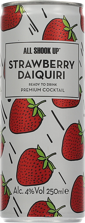 All Shook Up Strawberry Diauiri 4%