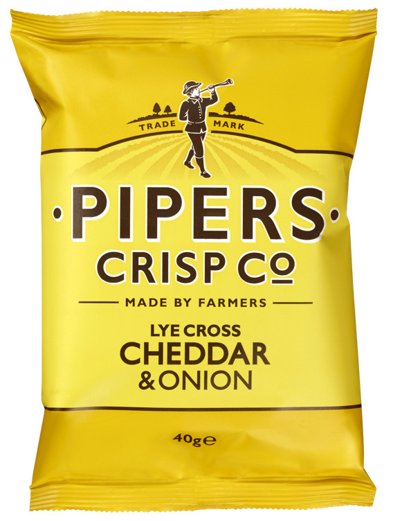 Cheddar Onion 40g Pipers
