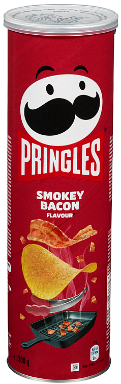 Bilde av Pringles Smokey Bacon 200g