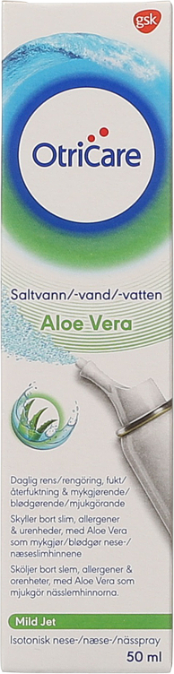 Otricare Nesespray Saltvann Aloe Vera