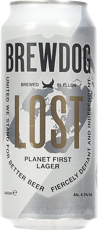 Bilde av Brewdog Lost Planet First Lager 4.5% 44cl Ca