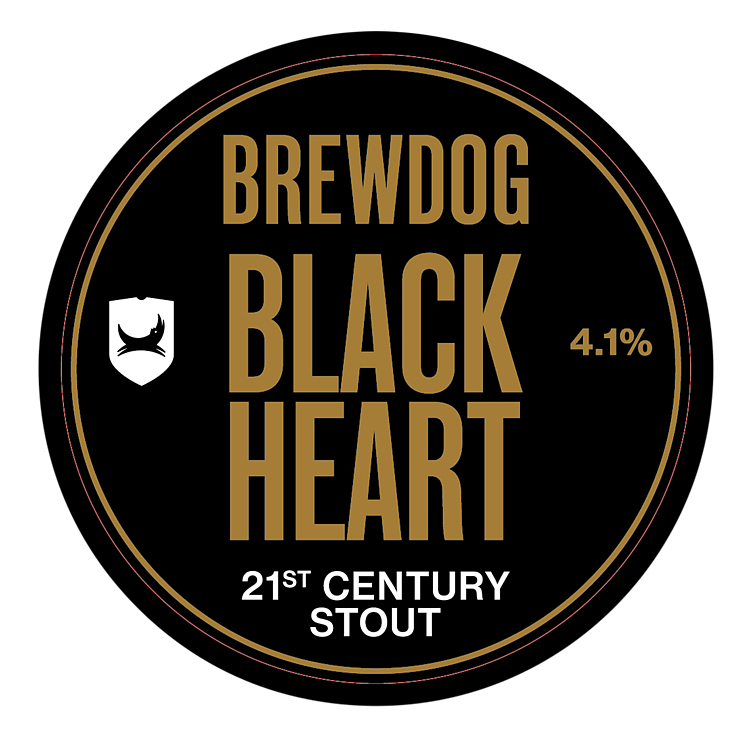 Brewdog Black Heart Draught Stout 4.1% 20l Kk