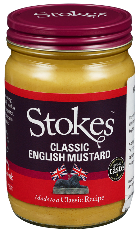 Stokes Classic English Mustard 185 g
