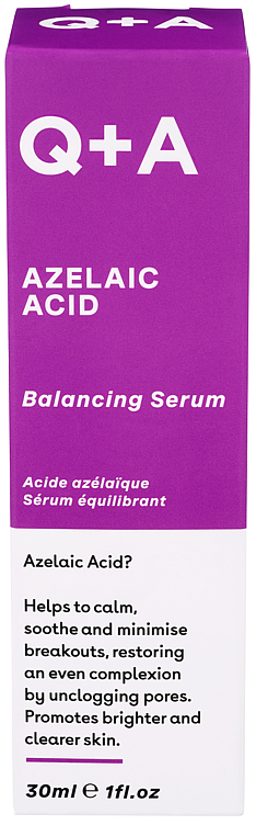 Q+a Azelaic Acid Facial Serum 30 ml
