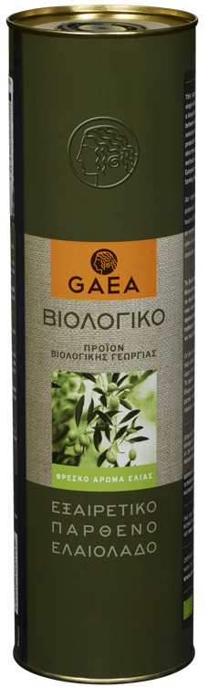 Gaea Økologisk Extra Virgin Olivenolje 6x1500ml
