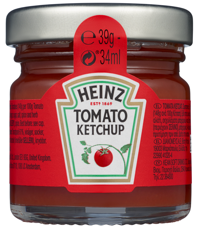Heinz Ketchup Porsjon Gourmet 80x39g