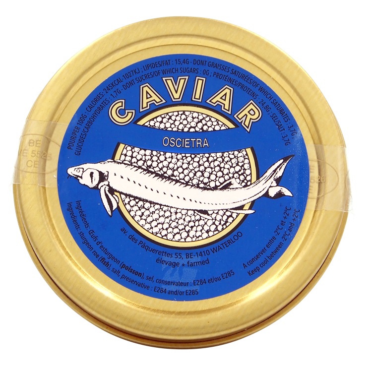 Caviar Oscietra 50g Caspian Tradition