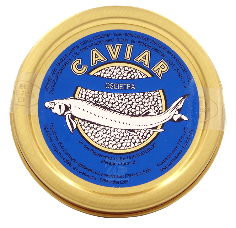 Caviar Oscietra 250g Caspian Tradition