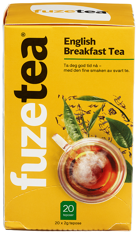 Fuze Tea English Breakfast 12 X20 Poser