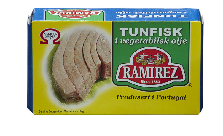 Tunfisk i Vegetabilsk Olje 120g Ramirez