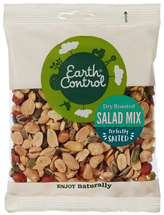 Earth Control Ristet Salatmix 125g