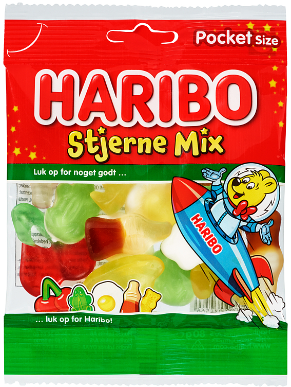 Stjerne Mix 80g Haribo