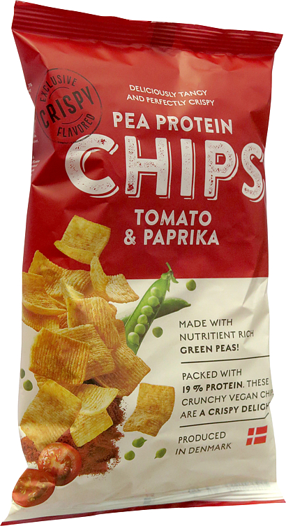 Pea Protein Chips Tomato&Paprika 90g