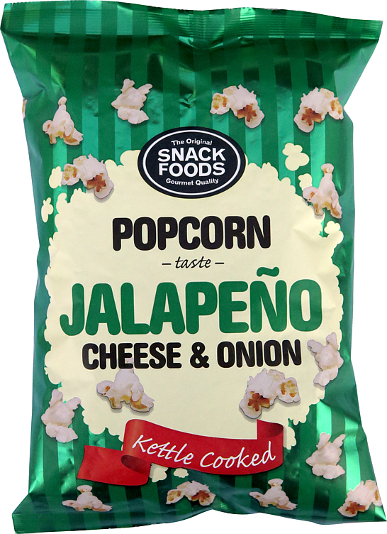 Snackfoods Popcorn Jalapeño Cheese & Onion 65