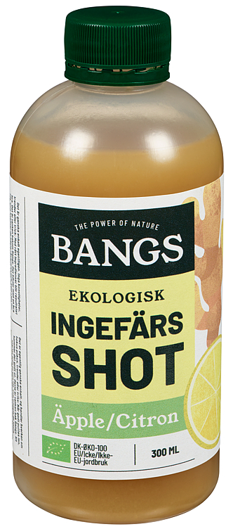 Ingefær Shot Eple 300ml Bangs
