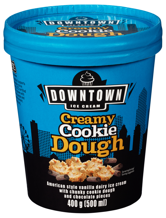 Downtown Creamy Cookie Dough 500ml