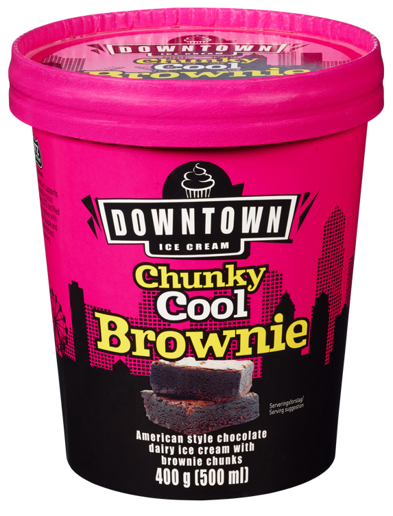 Downtown Chunky Cool Brownie 500ml