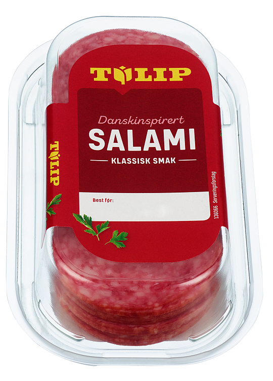 Dansk Salami 125g Kjøl Tulip