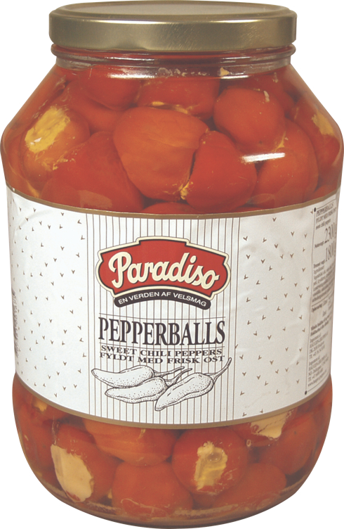 Paradiso Pepperball F.m Frisk Ost 4x2,3kg