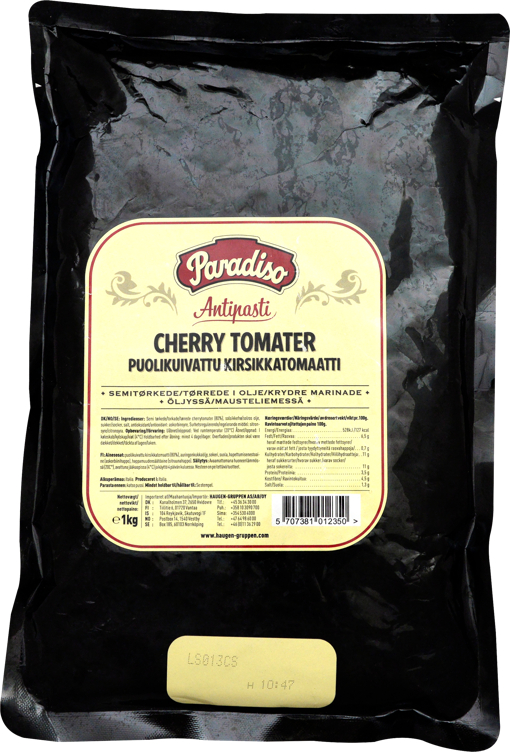 Paradiso Cherrytomater Semidried 1kg