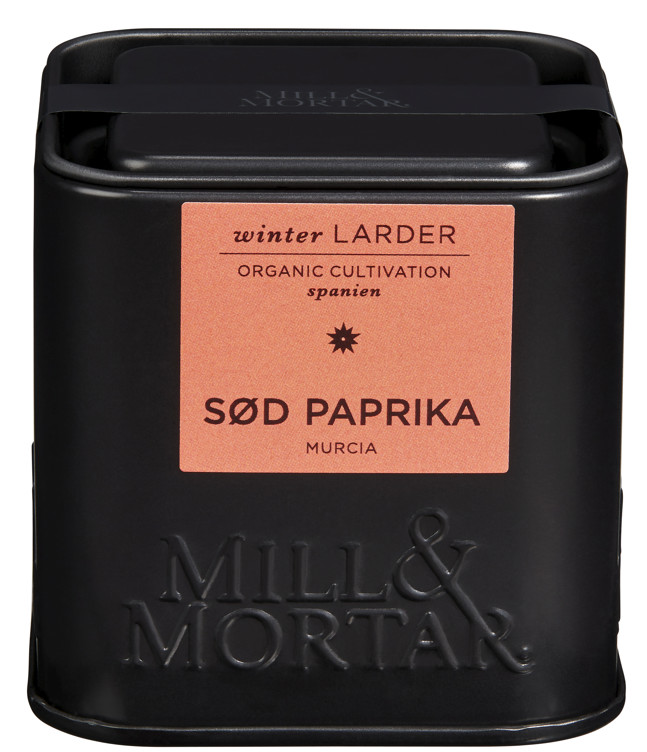 Krydder Søt Paprika Murcia 50g Mill & Mortar
