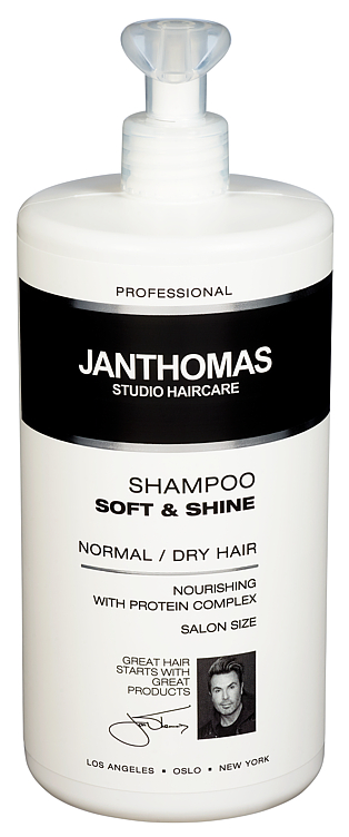 Jan Thomas Haircare Soft & Shine Shampoo 1000ml