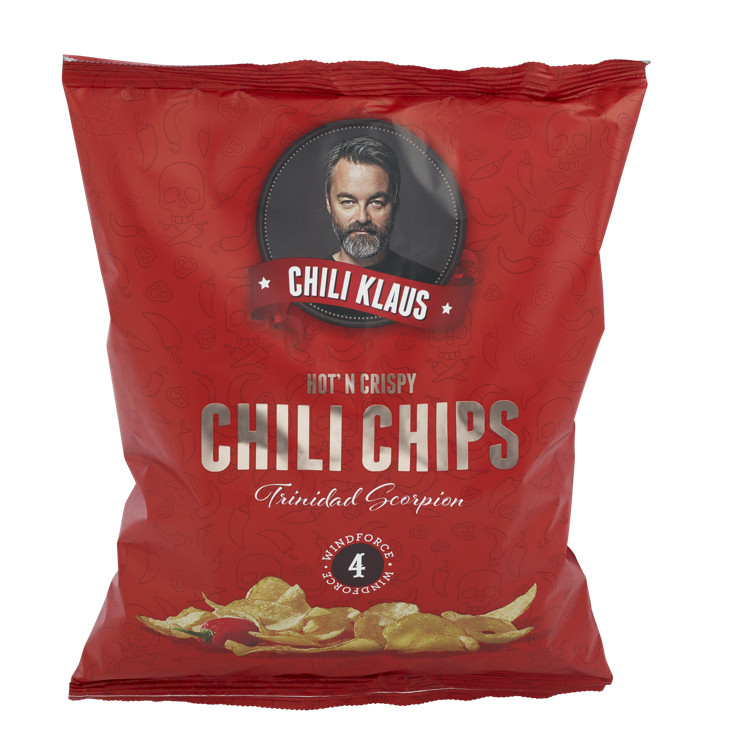 Chips Vindstyrke 4 150g Chili Klaus