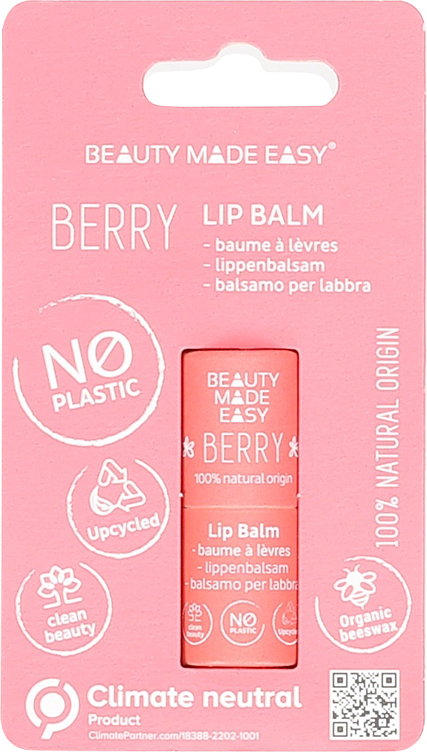 Beauty Made Easy Lip Balm Berry 5,5g