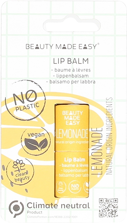 Beauty Made Easy Lip Balm Lemonade 5,5g