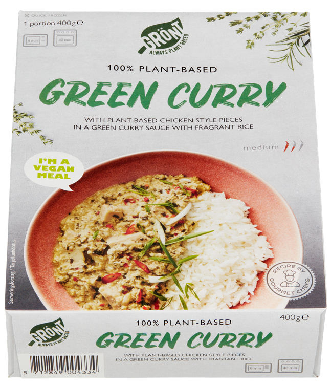 Grönt Green Curry 400g