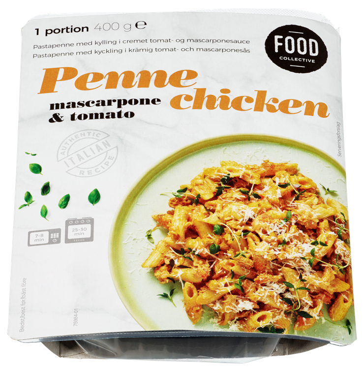 Food Collective Penne Chicken 400 Gx4