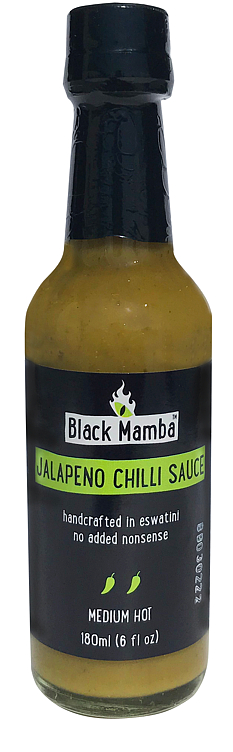 Black Mamba Jalapeno Chilli Sauce 180ml