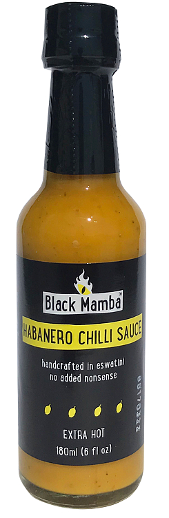 Black Mamba Habanero Chilli Sauce 180ml