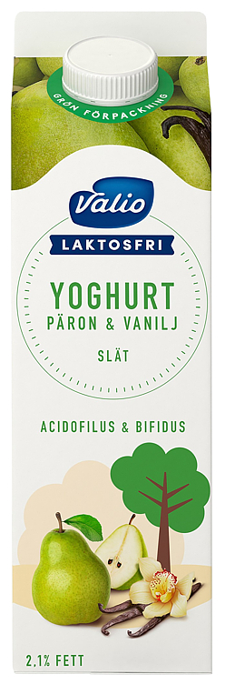 Laktosefri Yoghurt Pære/vanilje 1000g