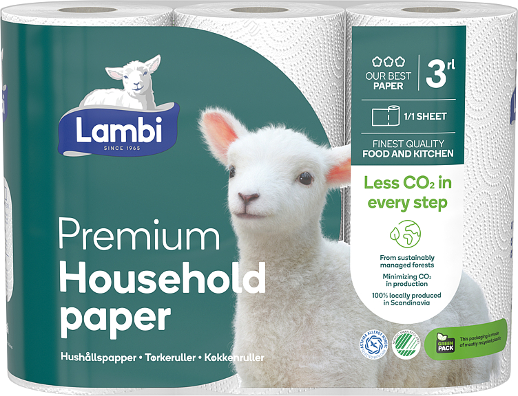 Lambi Tørkerull 3pk Premium