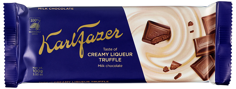 Karl Fazer Creamy Liqueur Truffle 100g