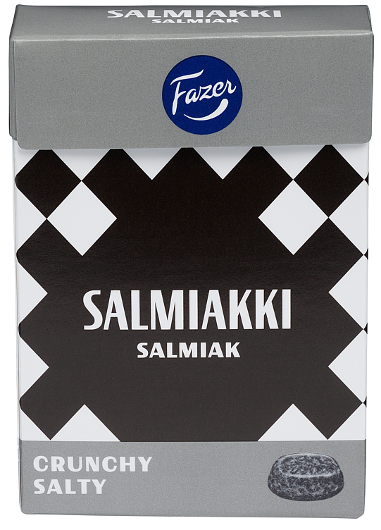Fazer Salmiakki Crunchy Salty 70g