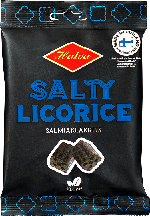 Halva Salty Licorice 80g