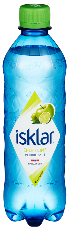 Isklar Eple Lime m/Kullsyre