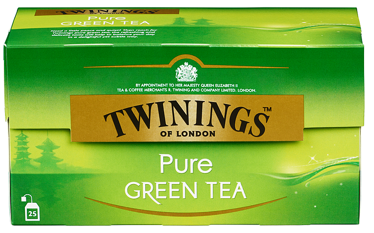 Grønn Te Pure 25g Twinings