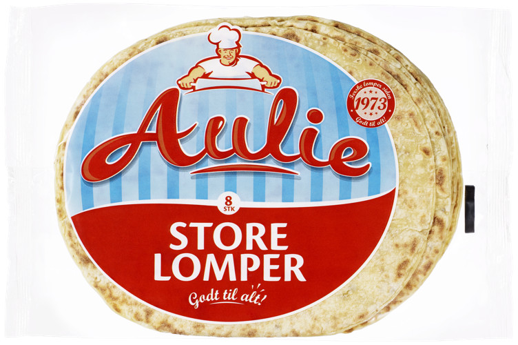 Bilde av Store Lomper Fersk,280g Aulie