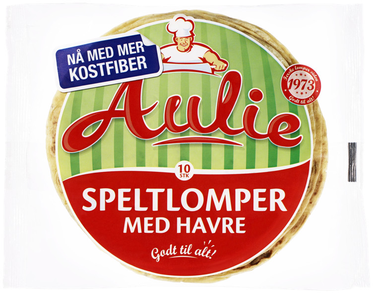 Speltlomper med Havre 10stk Aulie