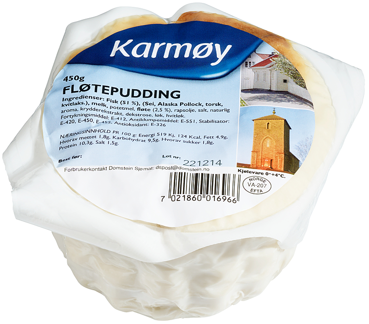 Fløtepudding 450g Karmøy