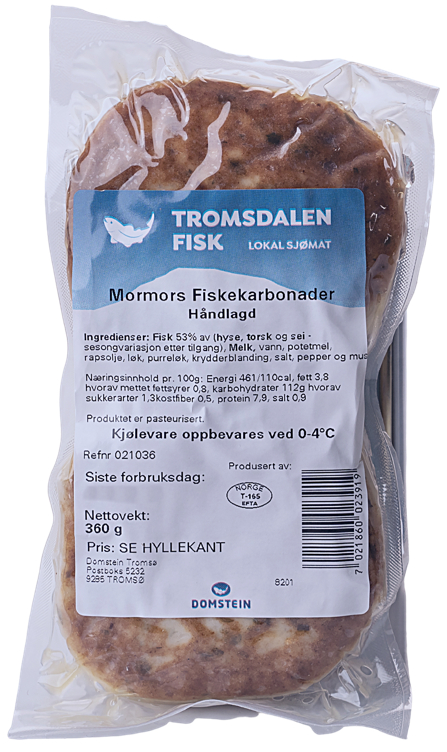 Fiskekarbonader Mormors Tromsdalen