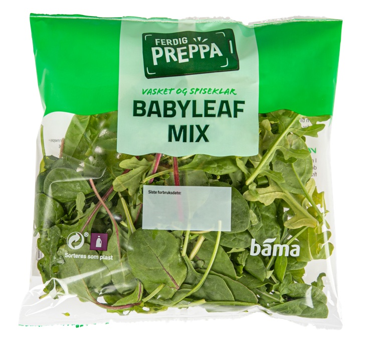 Bilde av Babyleaf Mix 65g Ferdig Preppa